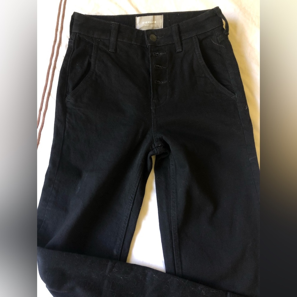 NEW (never worn but no tags) everlane wide leg jeans. Size 24